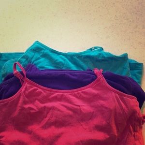 Pink cookie tank tops